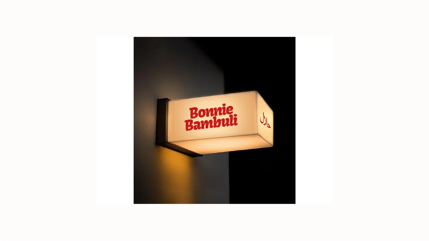 Bonnie Bambuli restaurant frontage seen from the street