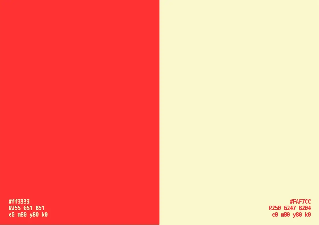 Deathrow Sandwich colour values