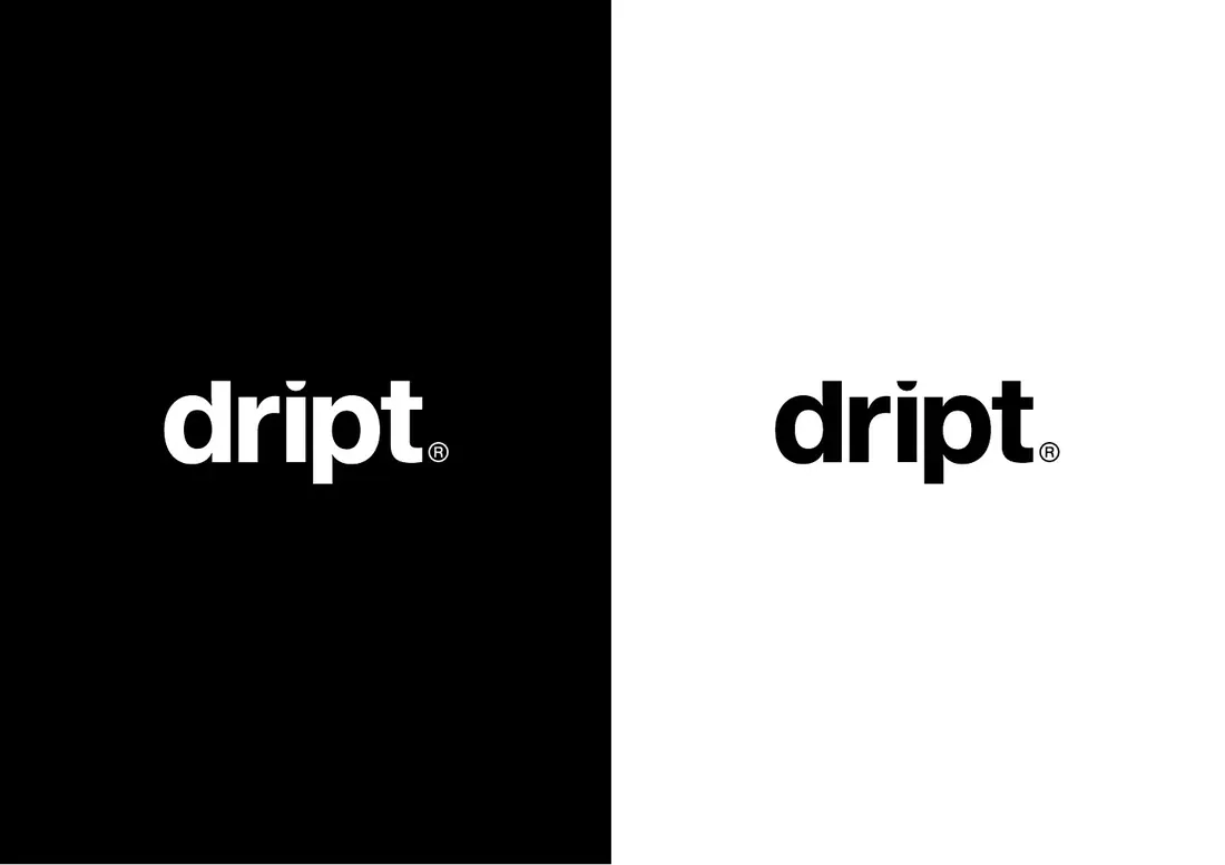 Dript wordmark with live better descriptor