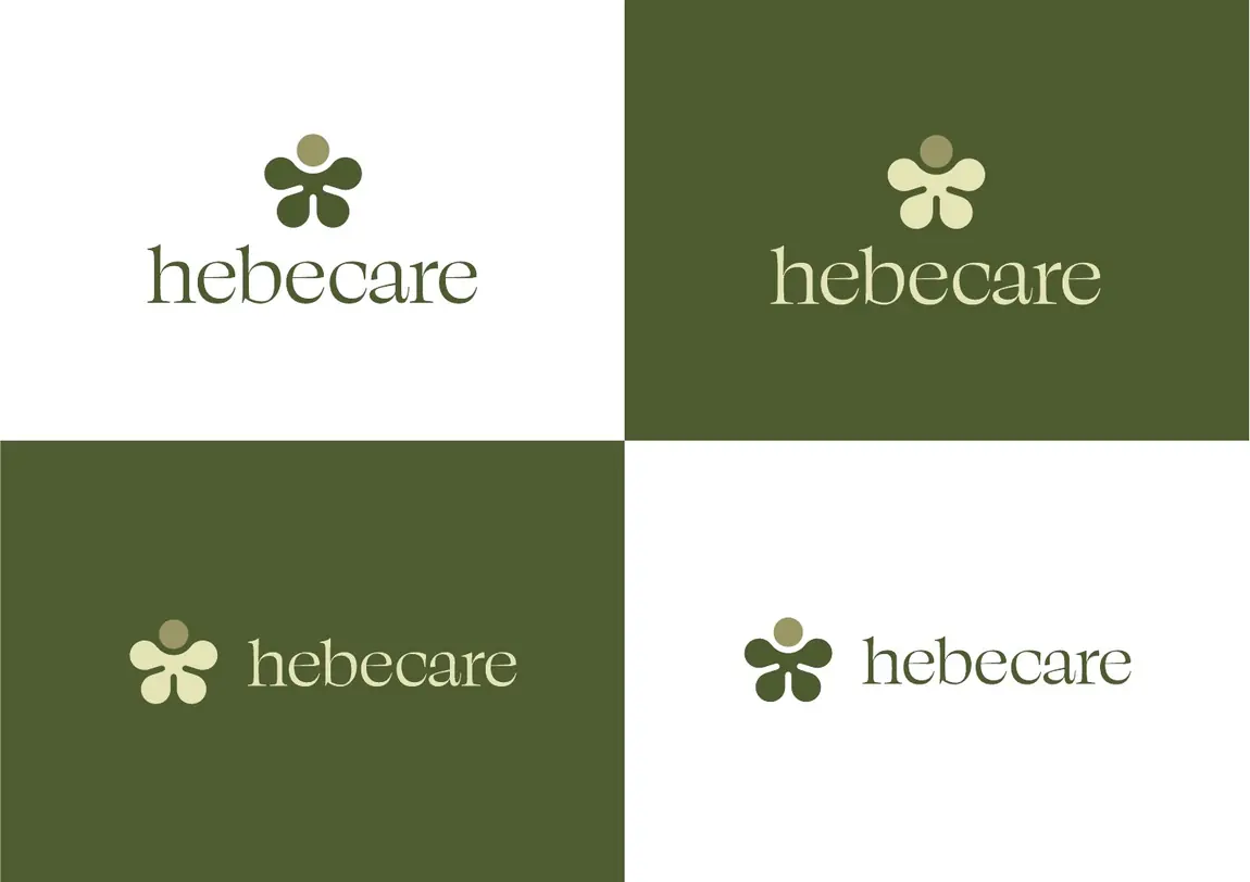 Hebe Care colour palette