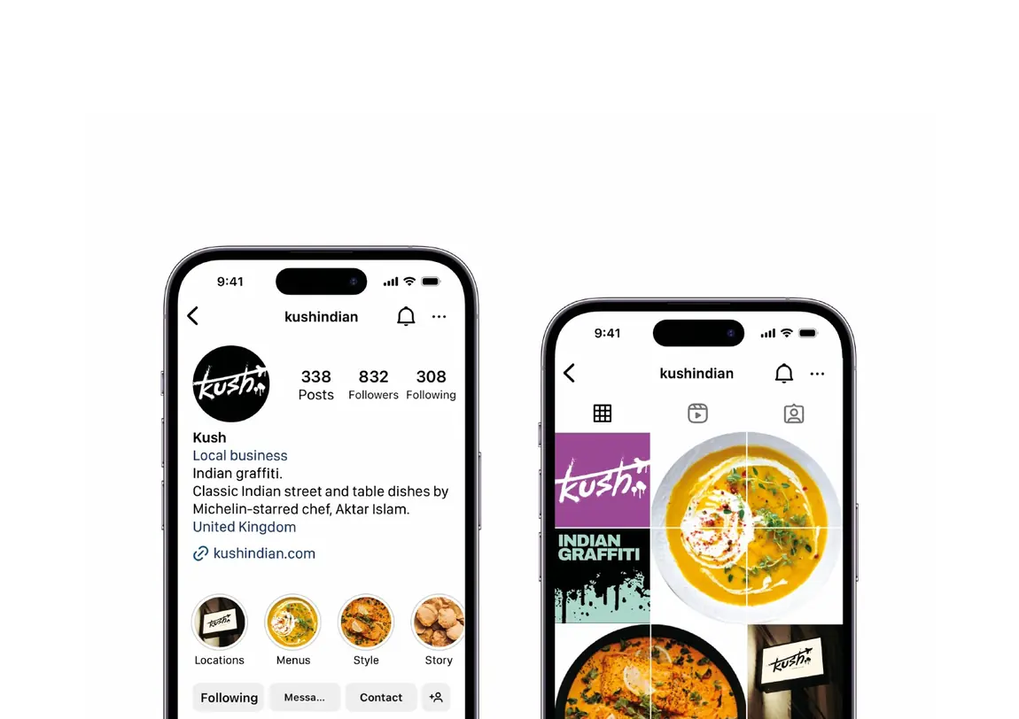 Kush identity in application
