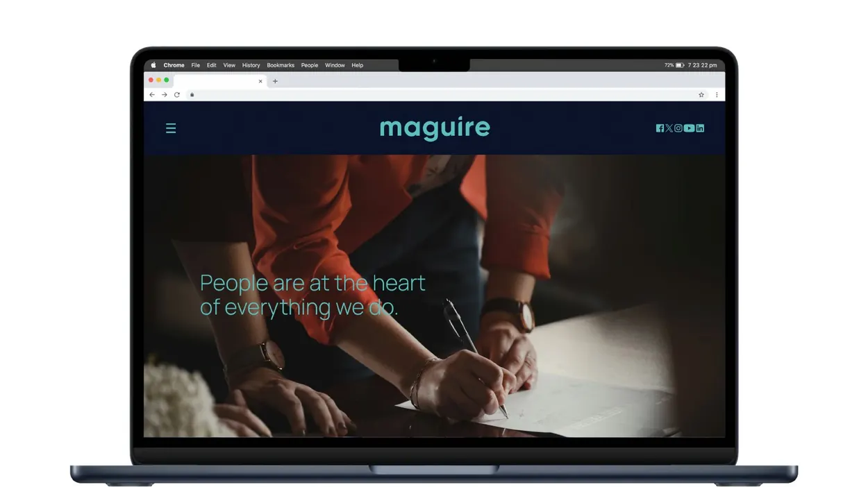 Maguire website
