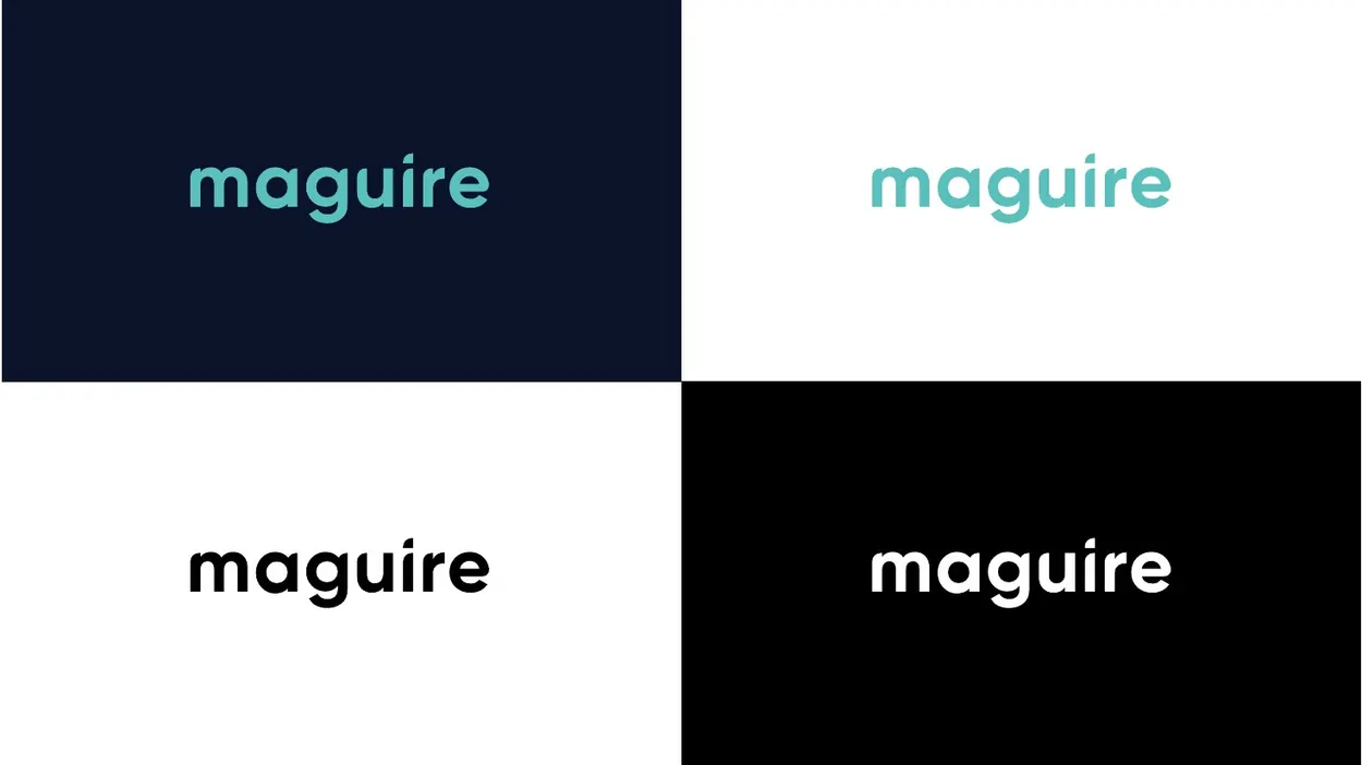 Maguire wordmark