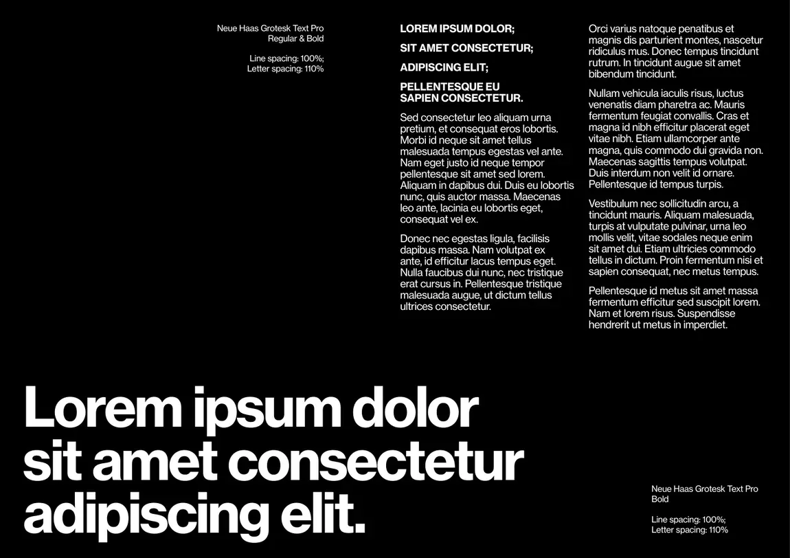 Menn typographic setting