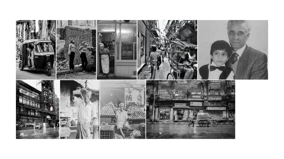 Namaste black and white photography direction