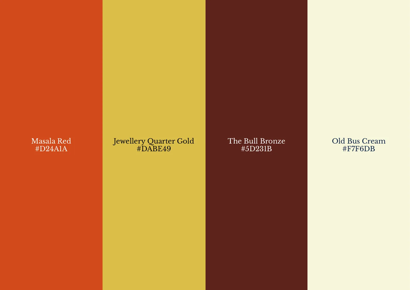 SIFA Fireside four brand colours