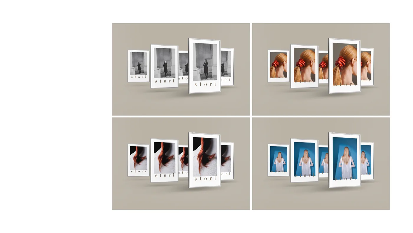 Stori framed posters from the series