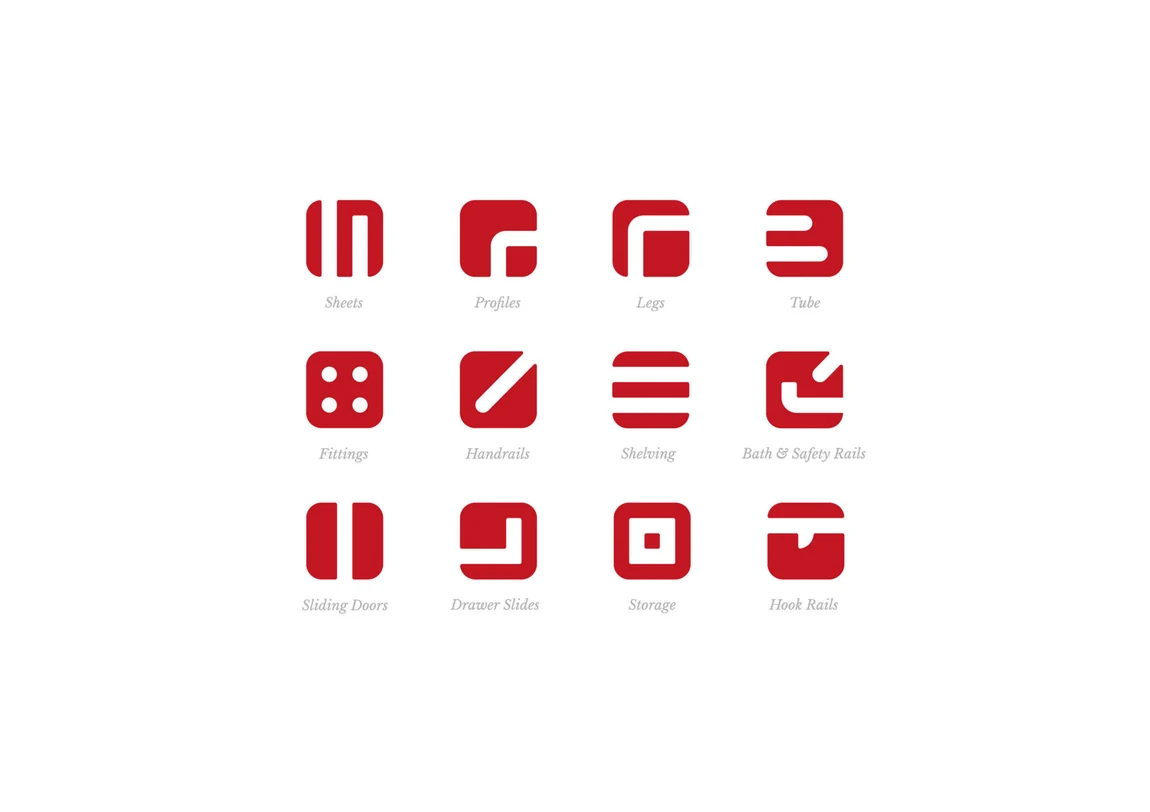 Rothley twelve range icons