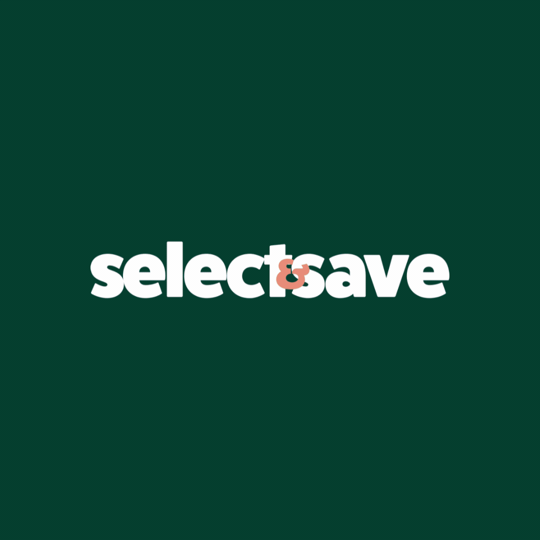 Select & Save brand identity by streetlevel.ae